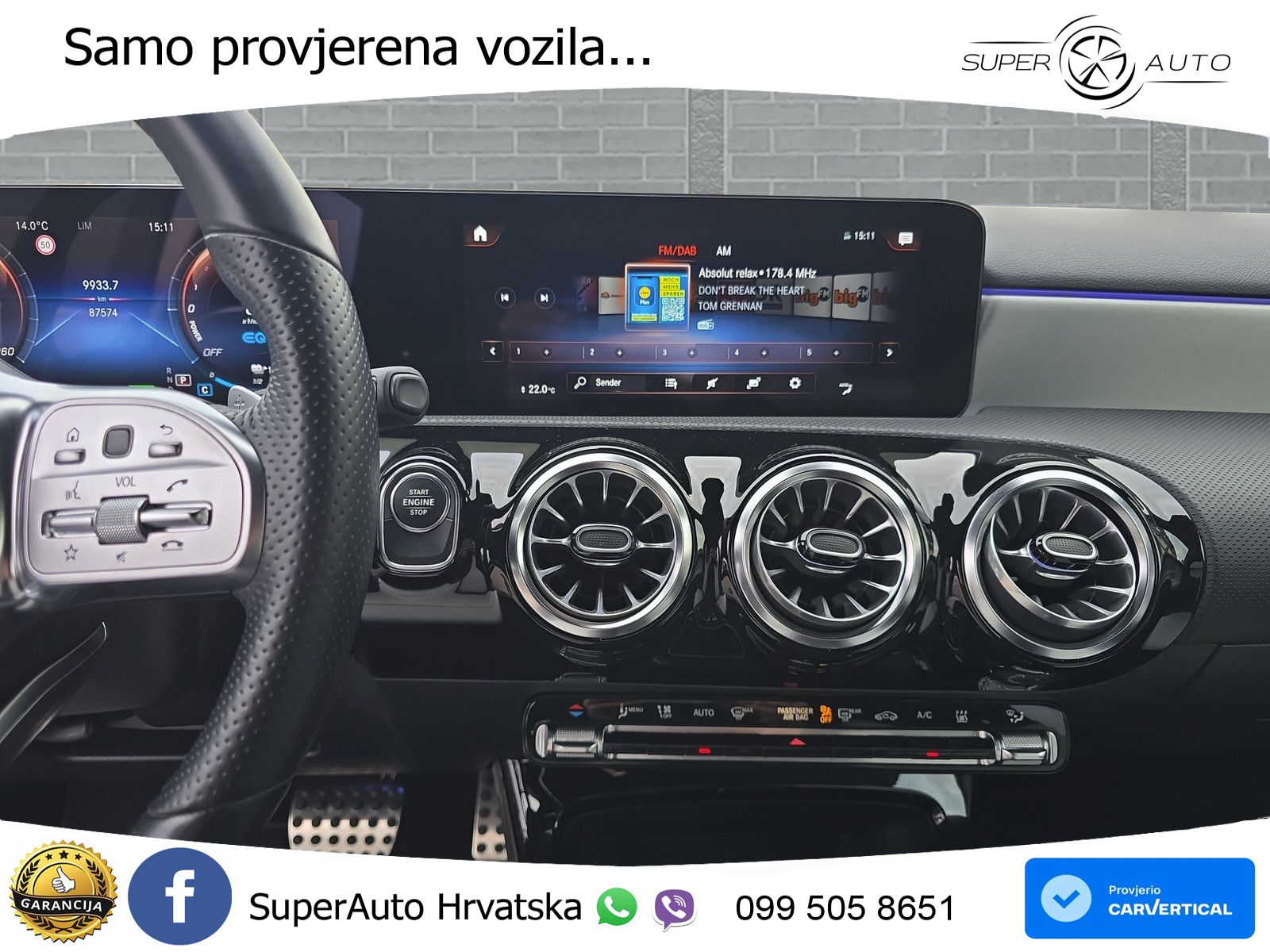 Mercedes-Benz A 250e 8G-DCT AMG LED+GR SJED+ACC