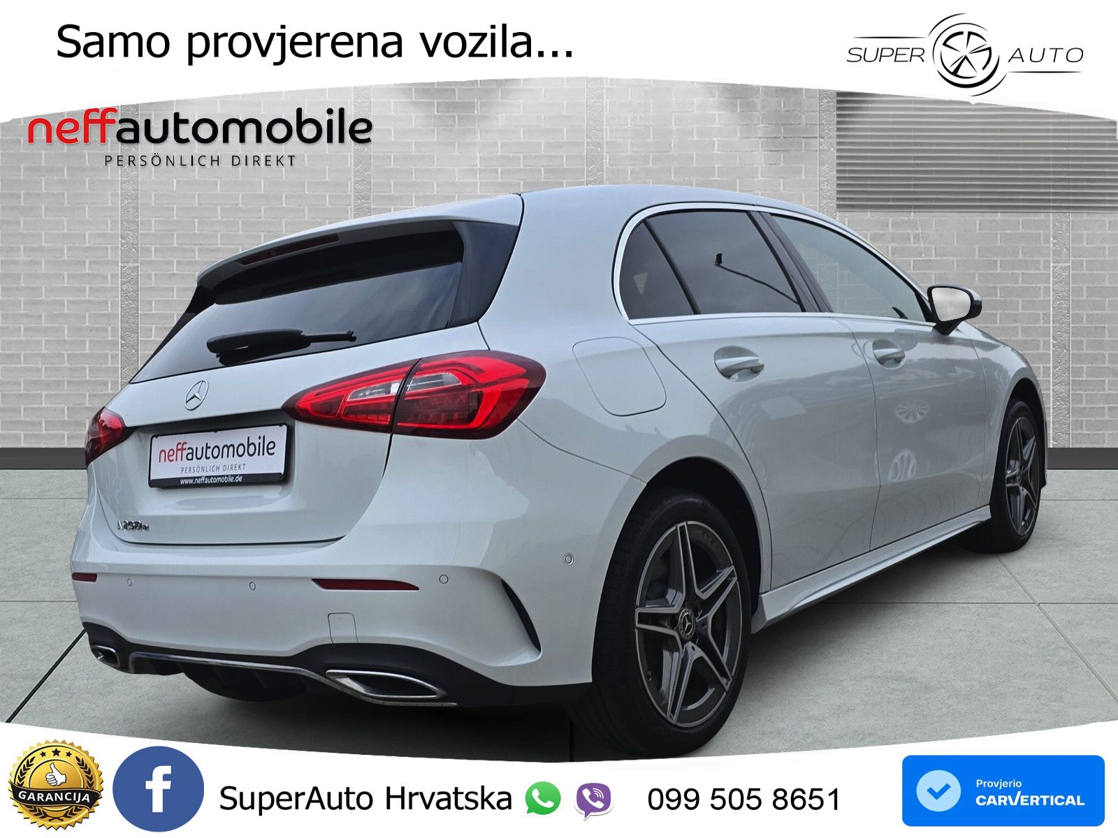 Mercedes-Benz A 250e 8G-DCT AMG LED+GR SJED+ACC