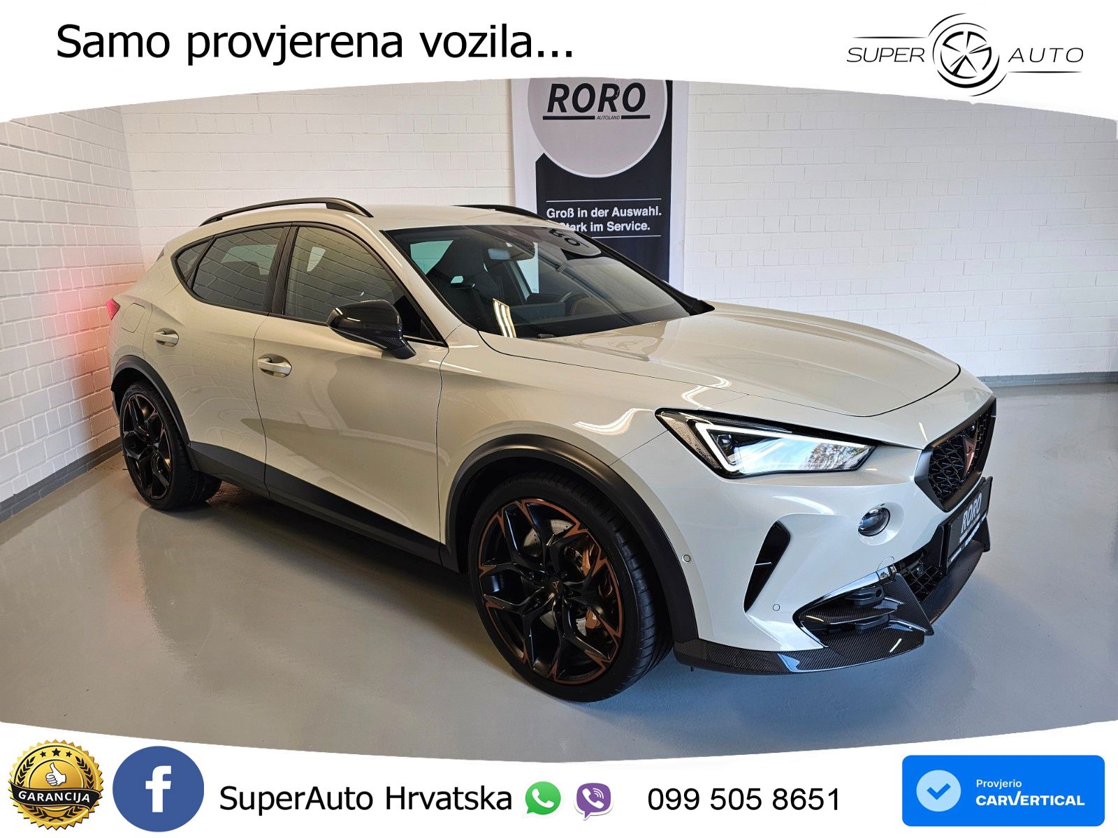Cupra Formentor VZ5 2.5 TSI (390 KS) 4Drive DSG LED+GR SJED+ACC