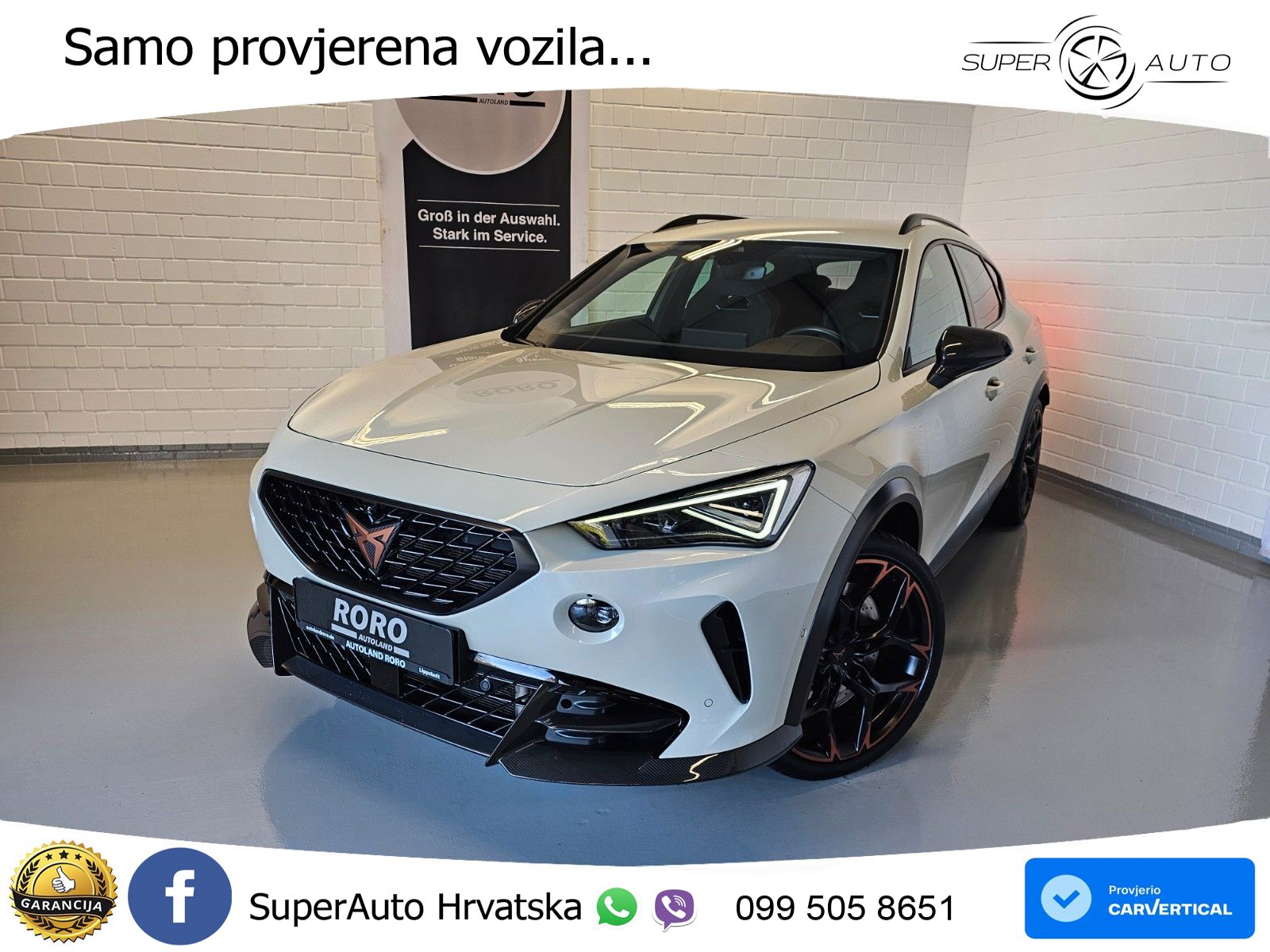 Cupra Formentor VZ5 2.5 TSI (390 KS) 4Drive DSG LED+GR SJED+ACC