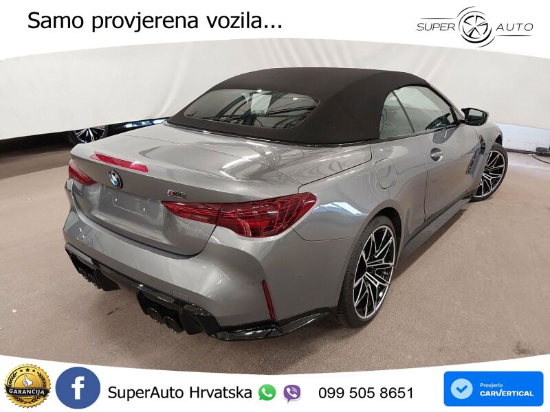 BMW M4 Convertible Competition 3.0 (530 KS) xDrive Steptronic LED+GR SJED+ACC
