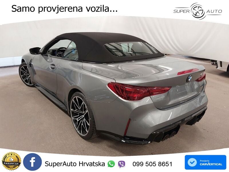 BMW M4 Convertible Competition 3.0 (530 KS) xDrive Steptronic LED+GR SJED+ACC