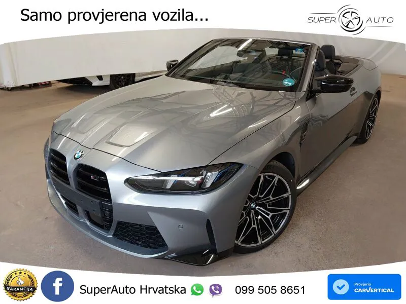 BMW M4 Convertible Competition 3.0 (530 KS) xDrive Steptronic LED+GR SJED+ACC