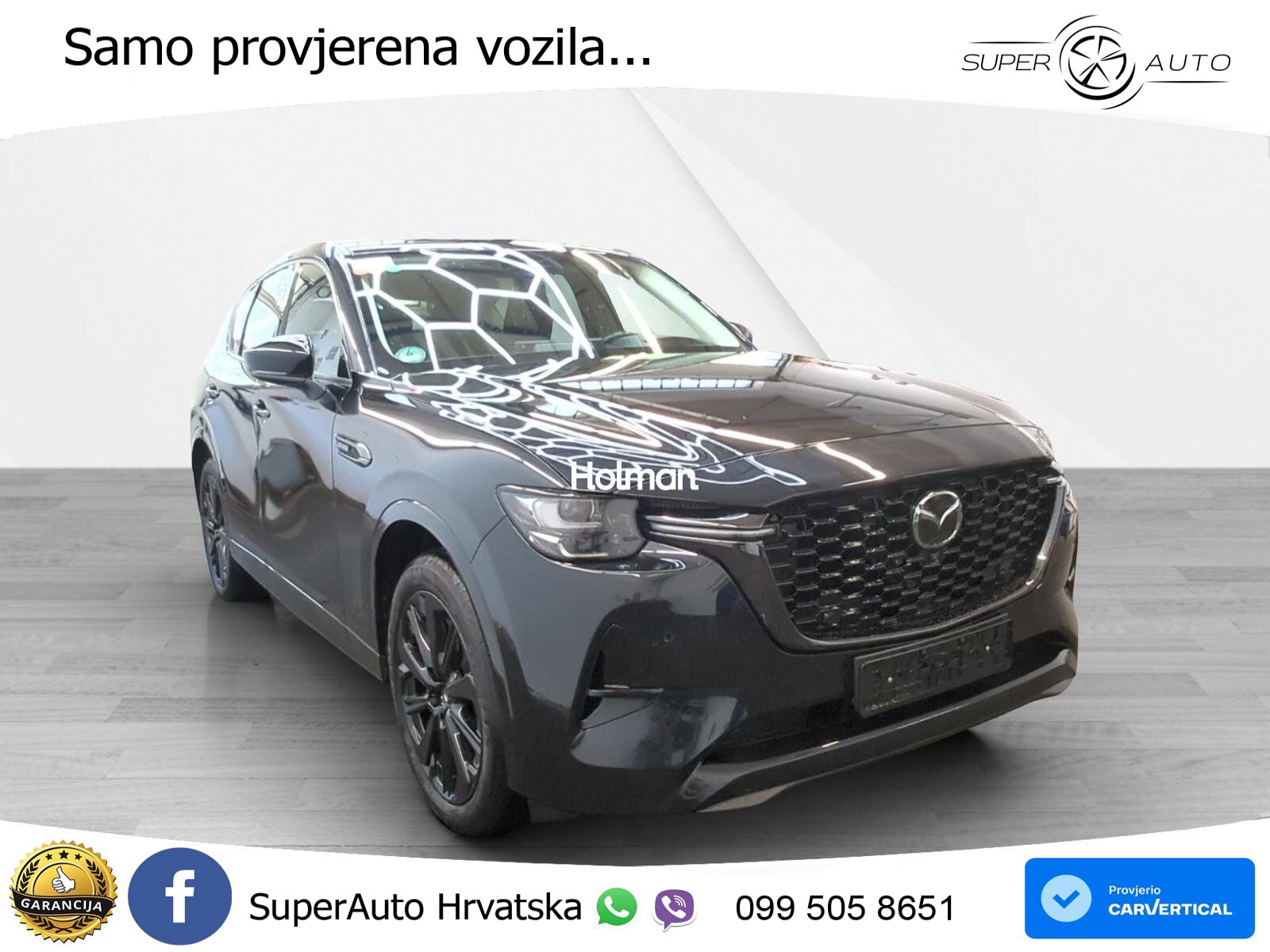 Mazda CX-60 3.3 e-Skyactiv D (254 KS) AWD Automatic LED+GR SJED+ACC