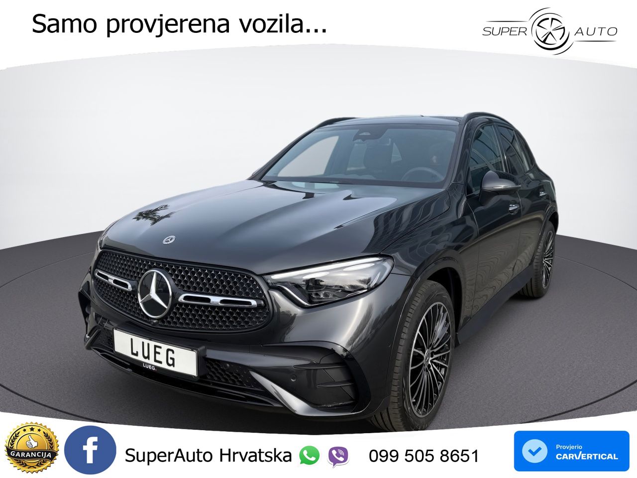 Mercedes GLC 220d (197 KS) 4MATIC 9G-TRONIC AMG LED+GR SJED+ACC