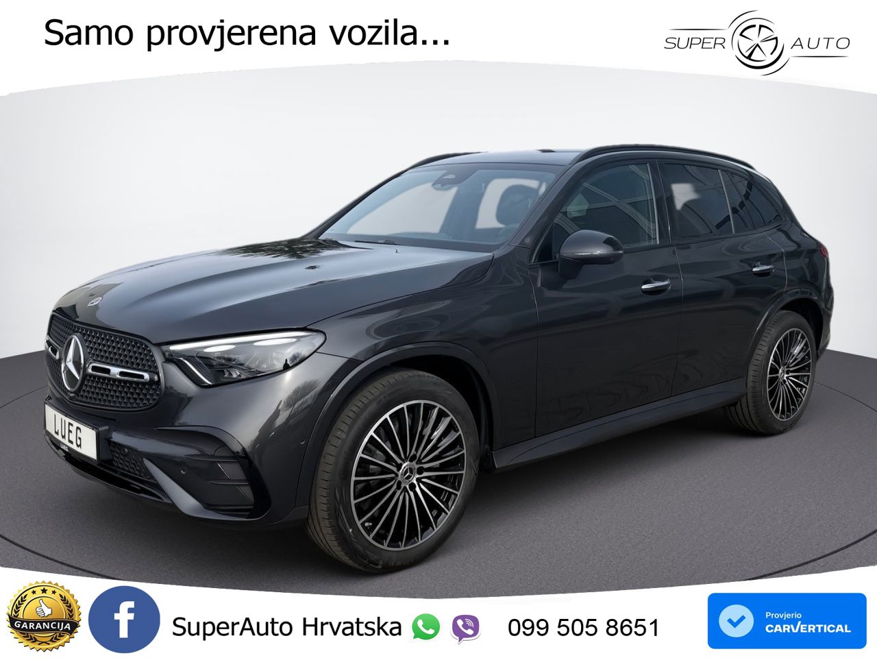 Mercedes GLC 220d (197 KS) 4MATIC 9G-TRONIC AMG LED+GR SJED+ACC