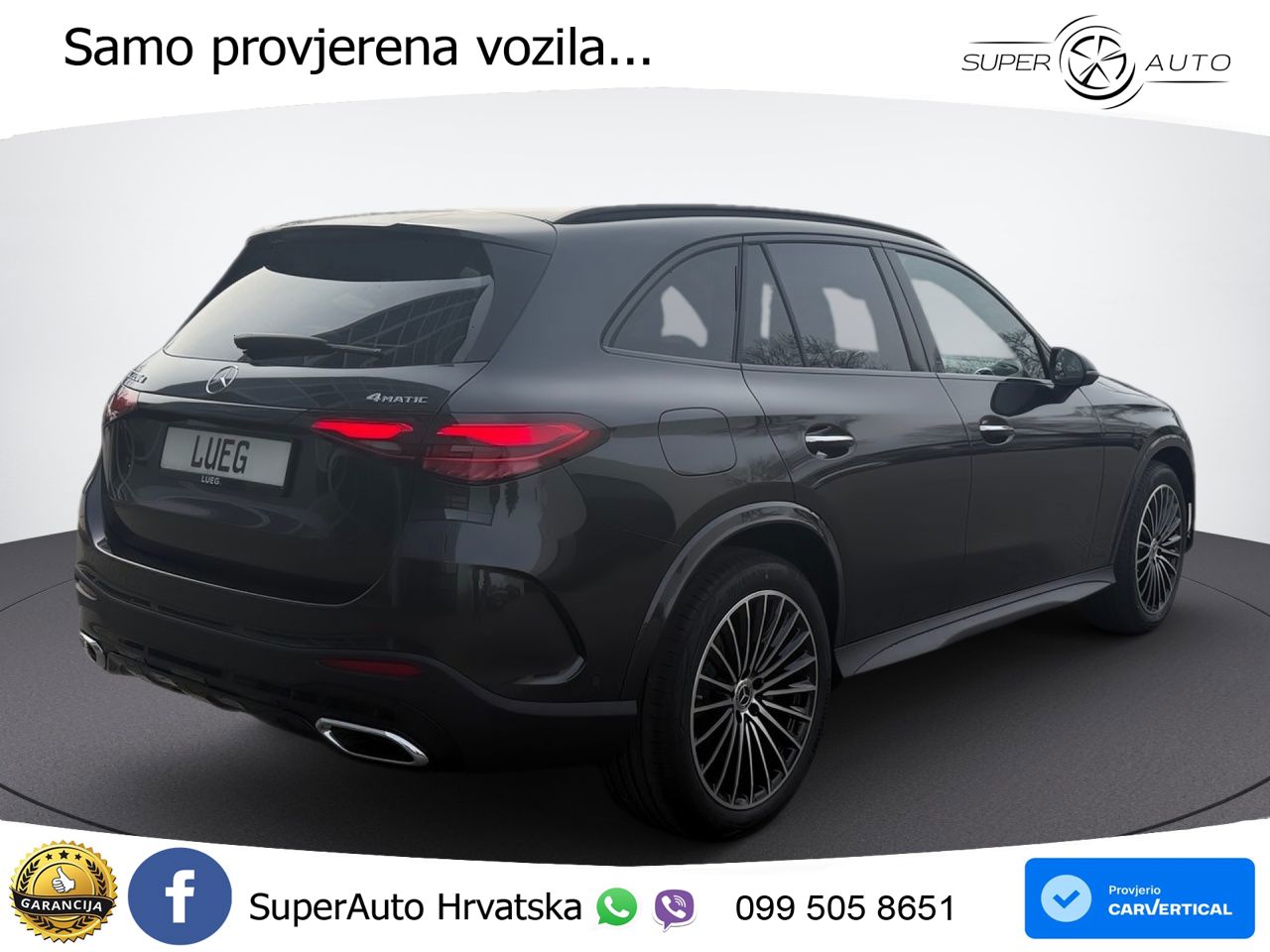 Mercedes GLC 220d (197 KS) 4MATIC 9G-TRONIC AMG LED+GR SJED+ACC