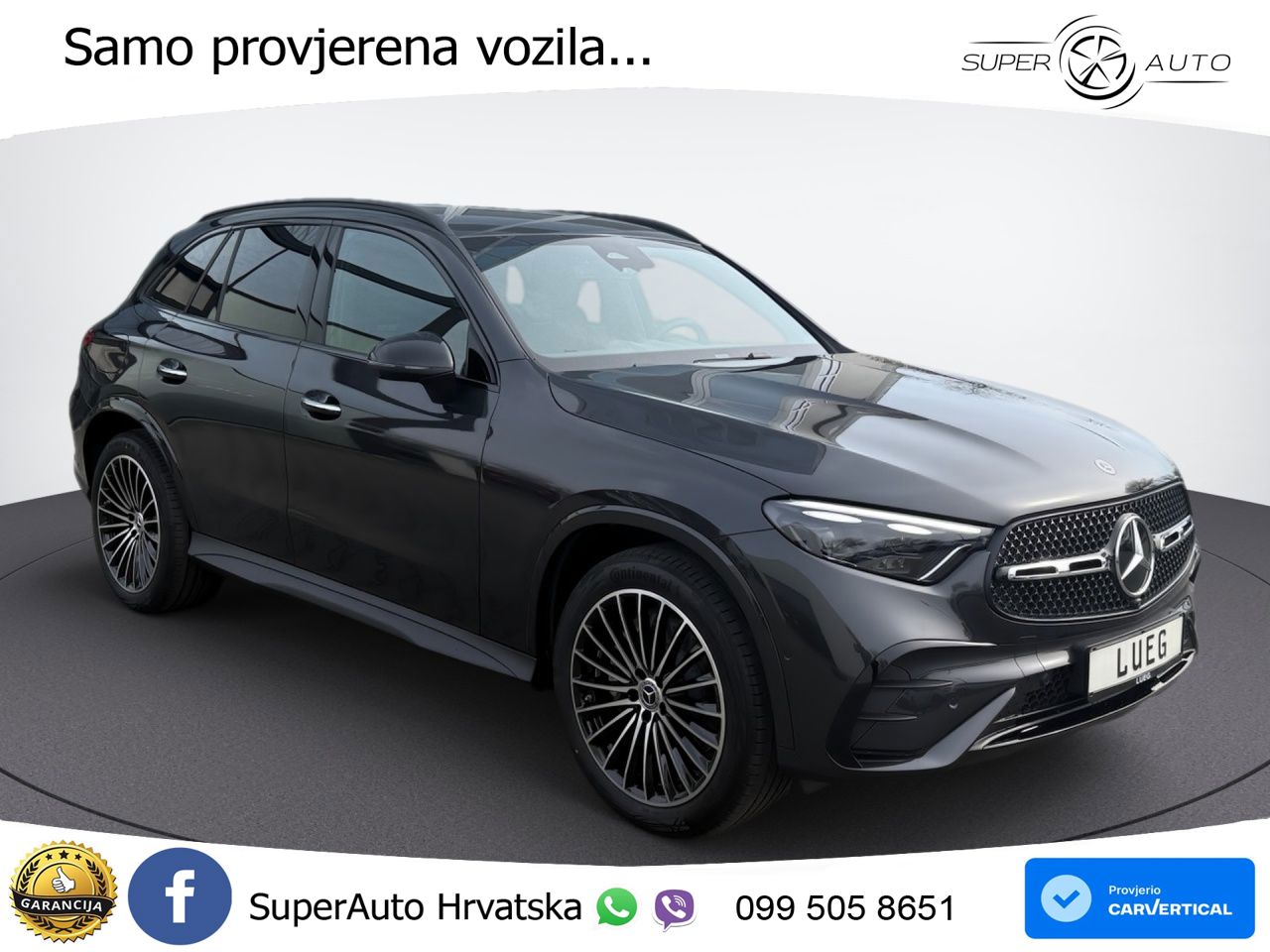 Mercedes GLC 220d (197 KS) 4MATIC 9G-TRONIC AMG LED+GR SJED+ACC