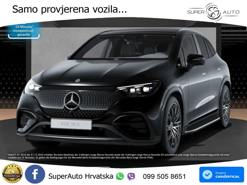 Mercedes EQE SUV 350 100 kWh (320 KS) 4MATIC AMG ACC+HEAD+4xGR SJED+360+PANO