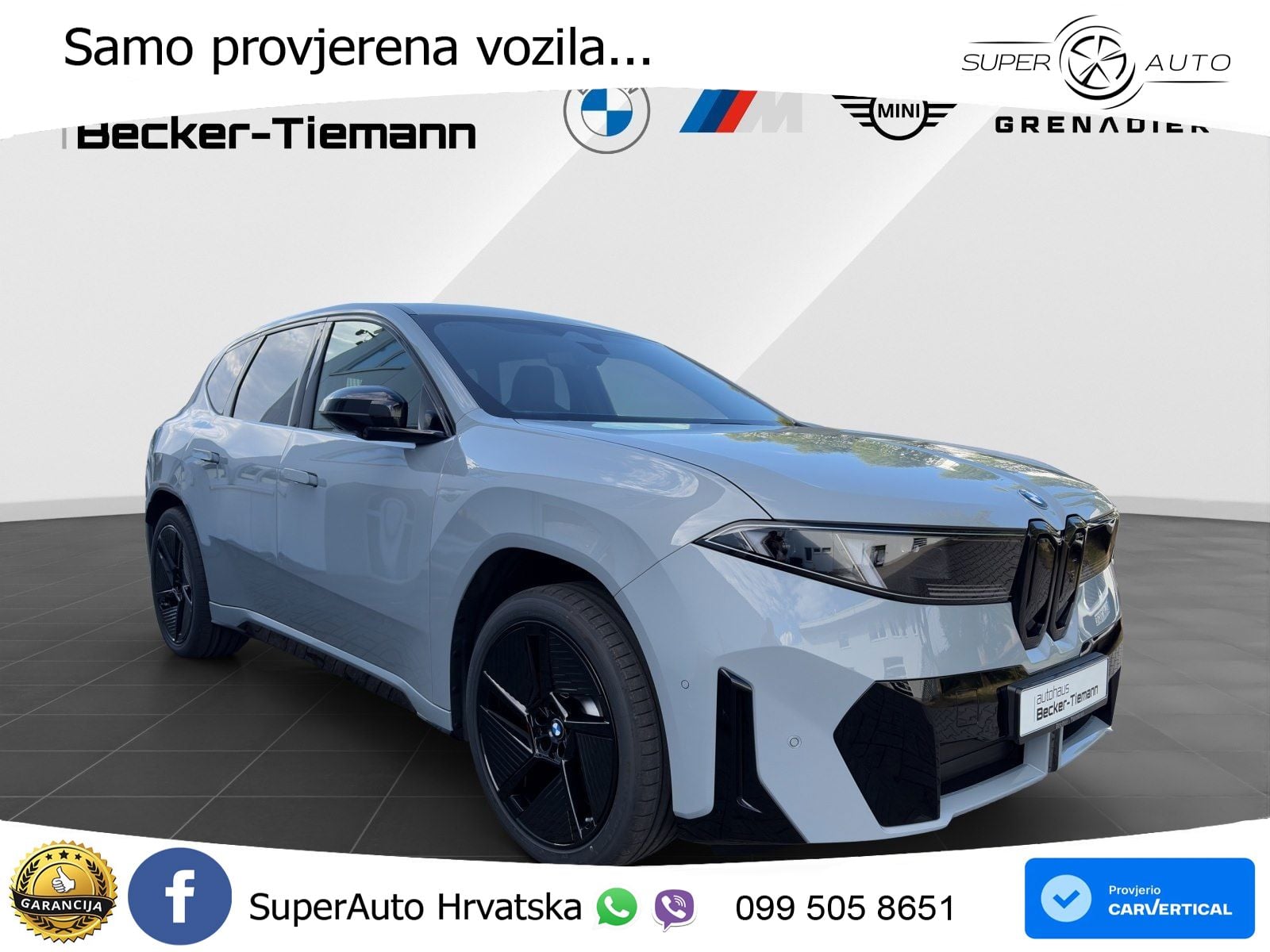 BMW iX3 40 82.6 kWh (320 KS) LED+GR SJED+ACC