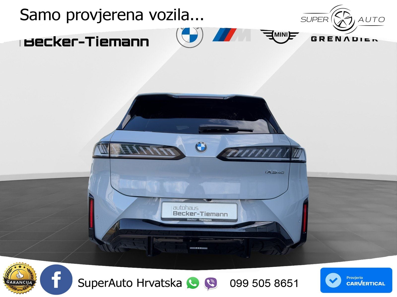 BMW iX3 40 82.6 kWh (320 KS) LED+GR SJED+ACC