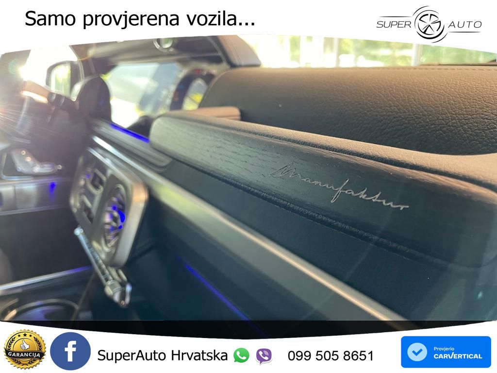 Mercedes G 580 EQ Long 116 kWh (587 KS) 4MATIC Manufaktur ZRAČNI+ACC+4xGR SJED+360