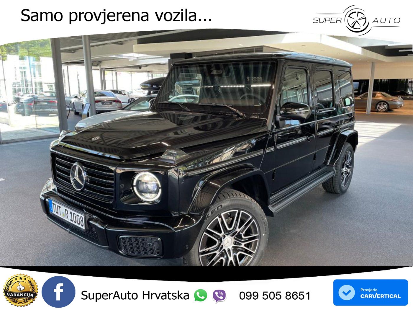 Mercedes G 580 EQ Long 116 kWh (587 KS) 4MATIC Manufaktur ZRAČNI+ACC+4xGR SJED+360