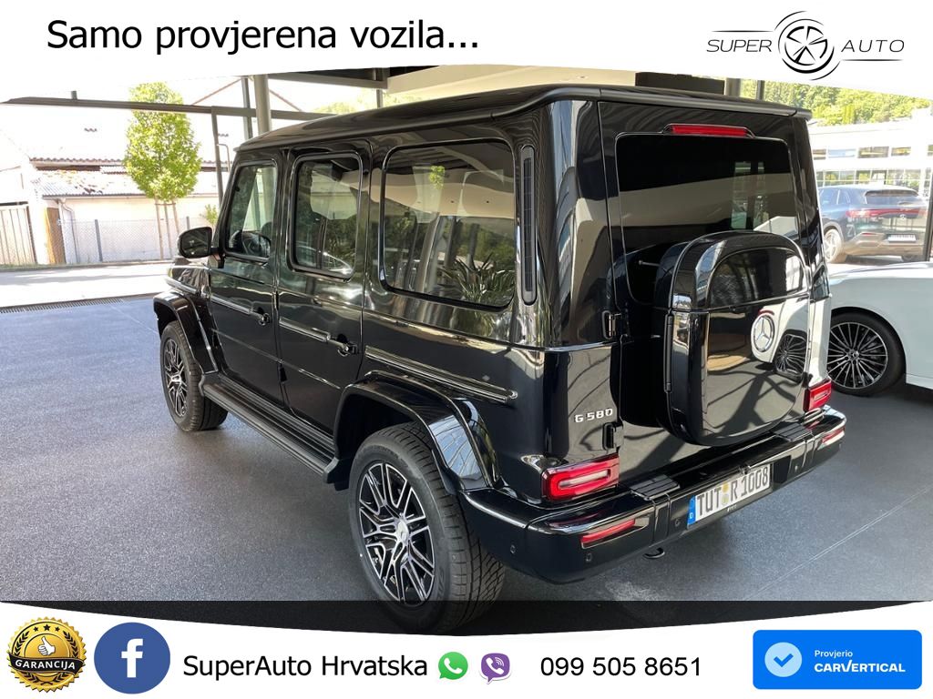 Mercedes G 580 EQ Long 116 kWh (587 KS) 4MATIC Manufaktur ZRAČNI+ACC+4xGR SJED+360