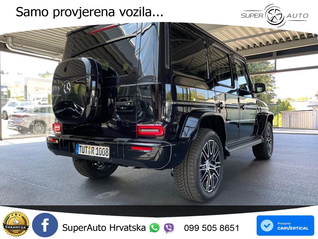 Mercedes G 580 EQ Long 116 kWh (587 KS) 4MATIC Manufaktur ZRAČNI+ACC+4xGR SJED+360