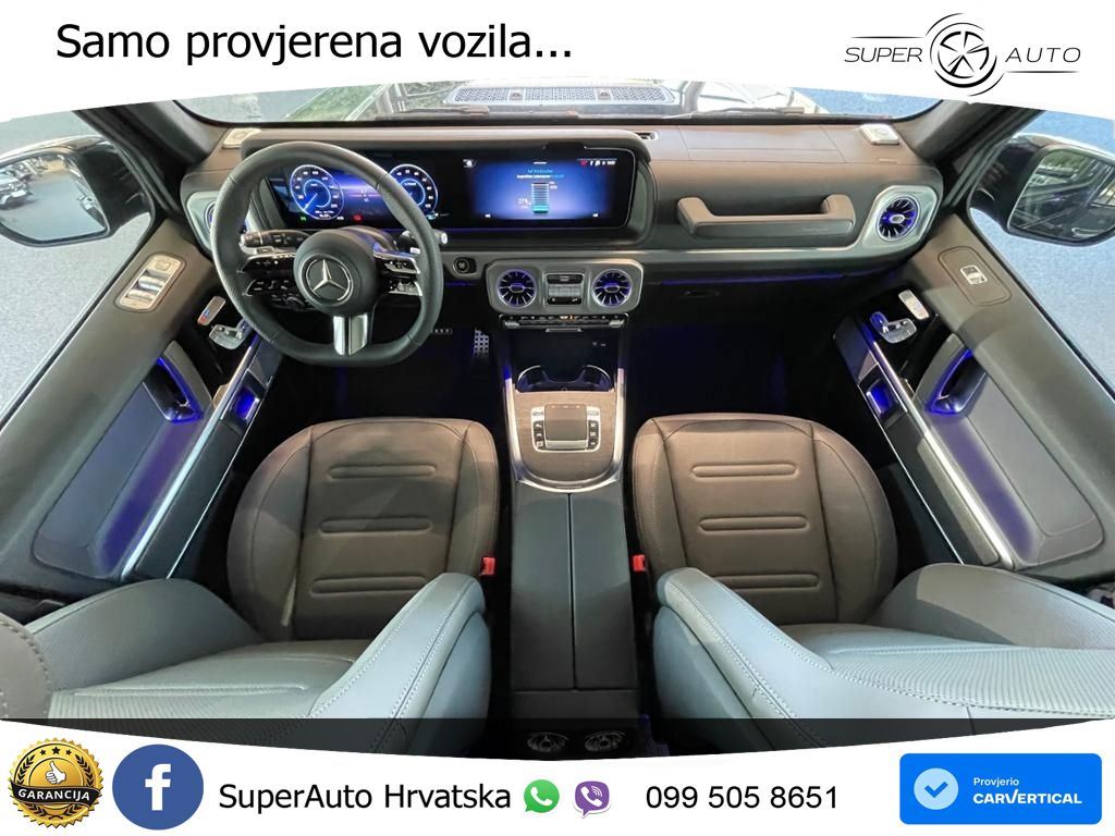 Mercedes G 580 EQ Long 116 kWh (587 KS) 4MATIC Manufaktur ZRAČNI+ACC+4xGR SJED+360
