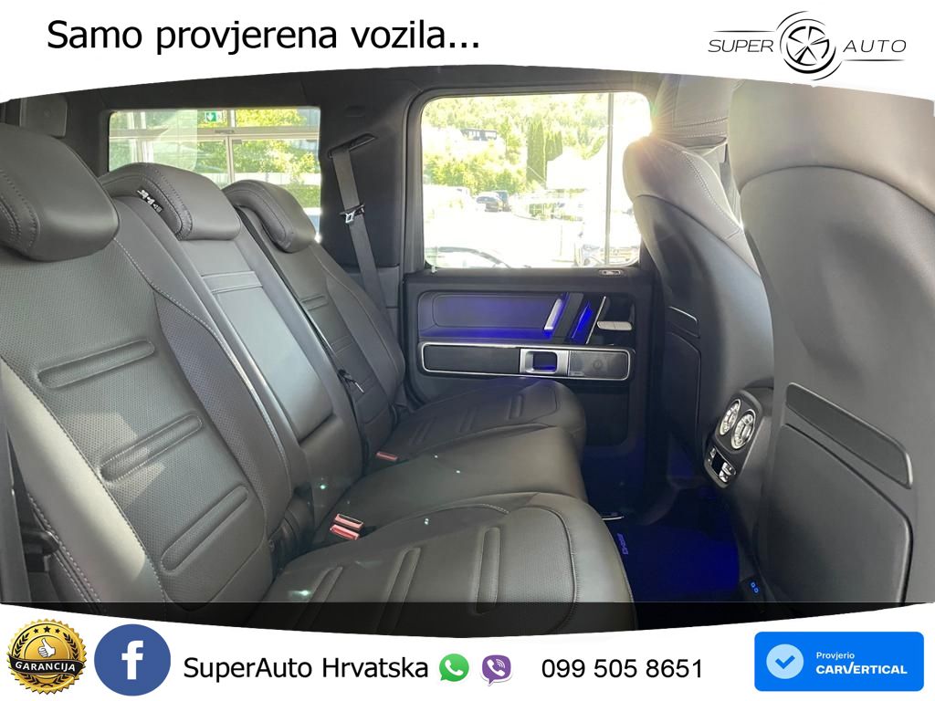 Mercedes G 580 EQ Long 116 kWh (587 KS) 4MATIC Manufaktur ZRAČNI+ACC+4xGR SJED+360