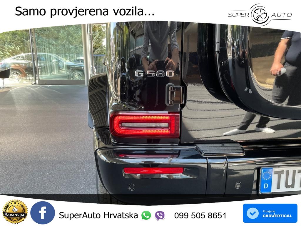 Mercedes G 580 EQ Long 116 kWh (587 KS) 4MATIC Manufaktur ZRAČNI+ACC+4xGR SJED+360