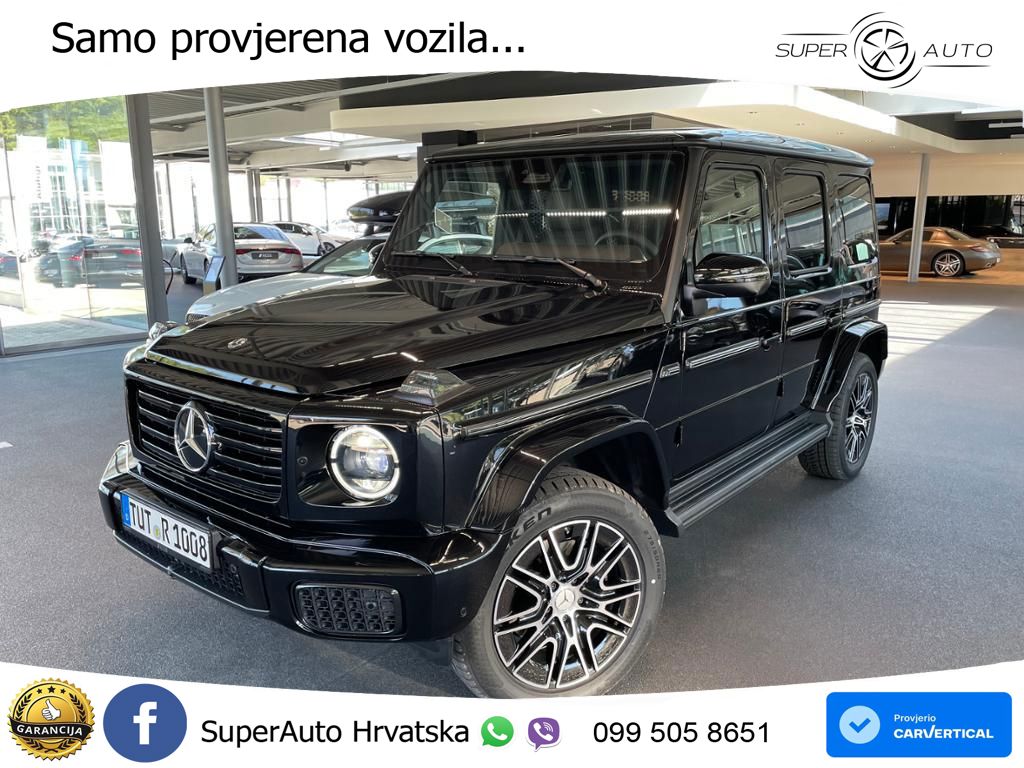 Mercedes G 580 EQ Long 116 kWh (587 KS) 4MATIC Manufaktur ZRAČNI+ACC+4xGR SJED+360