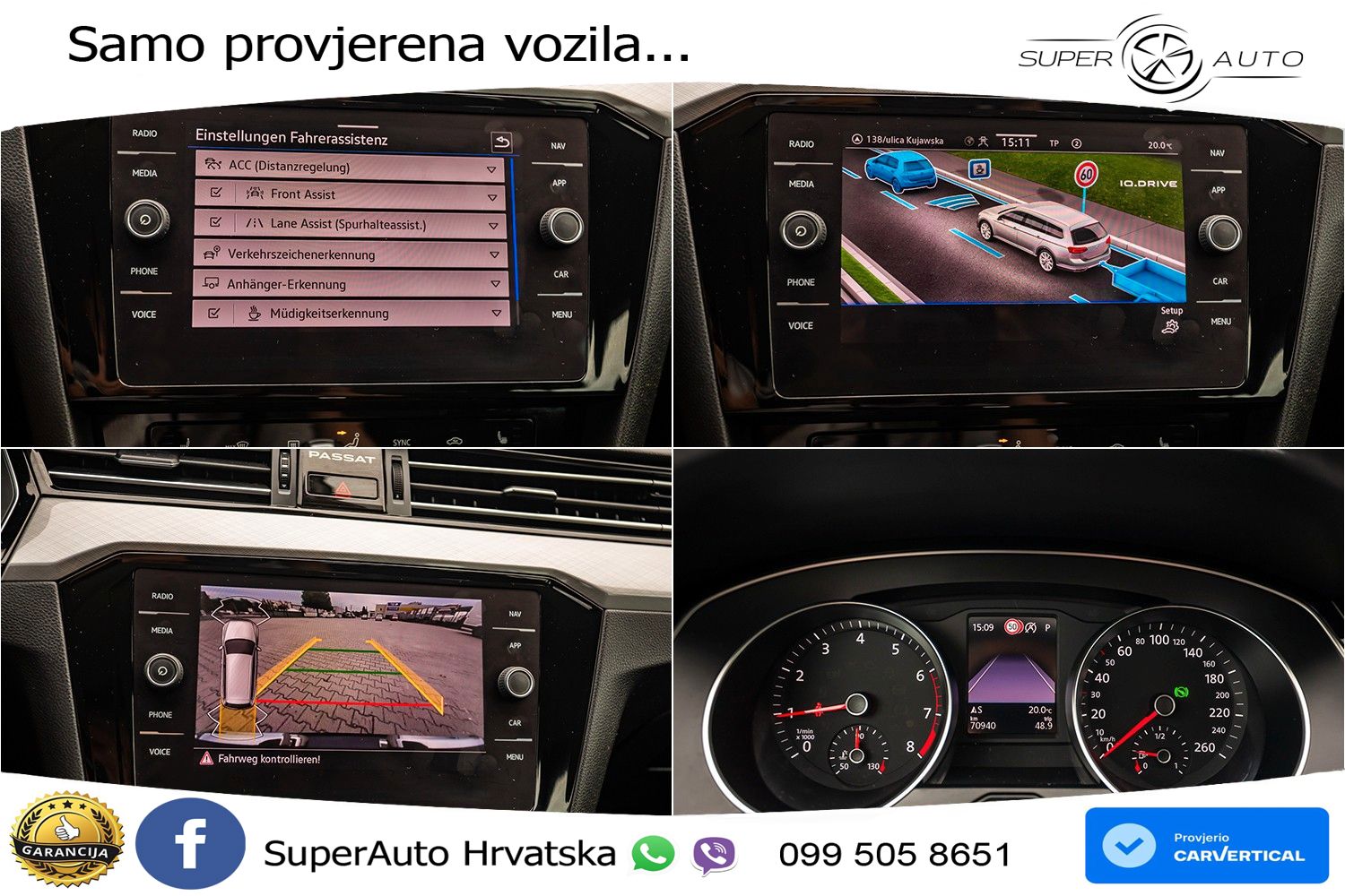 Volkswagen Passat Variant 1.5 TSI (150 KS) DSG ACT Business LED+GR SJED+ACC