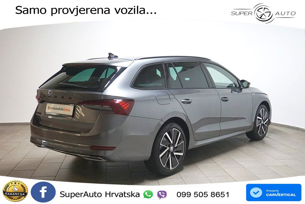 Škoda Octavia Combi 2.0 TDI (150 KS) DSG SportLine LED+GR SJED+ACC
