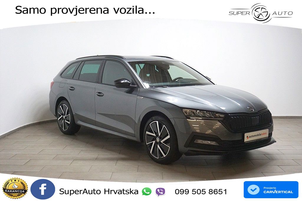 Škoda Octavia Combi 2.0 TDI (150 KS) DSG SportLine LED+GR SJED+ACC