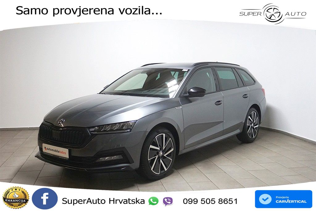 Škoda Octavia Combi 2.0 TDI (150 KS) DSG SportLine LED+GR SJED+ACC