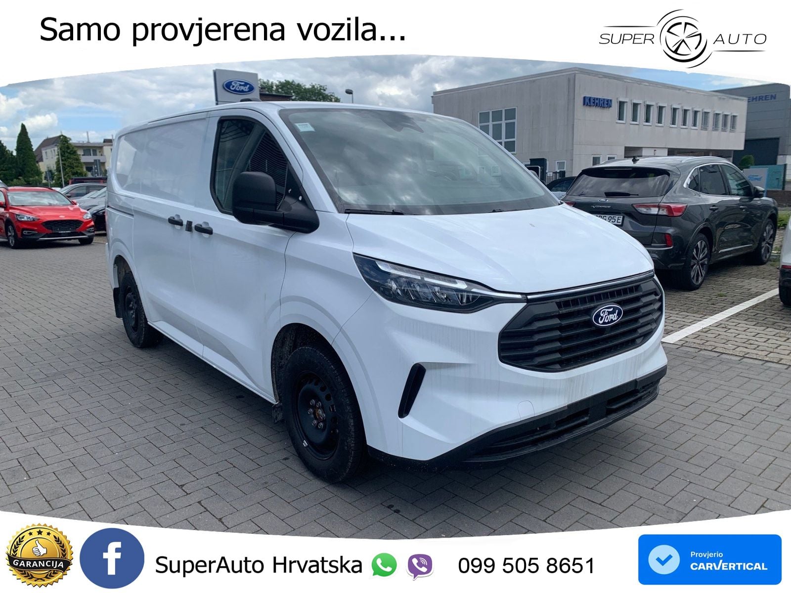 Ford Transit Custom 280L1 TREND Kasten *LED *GJR 110 KS