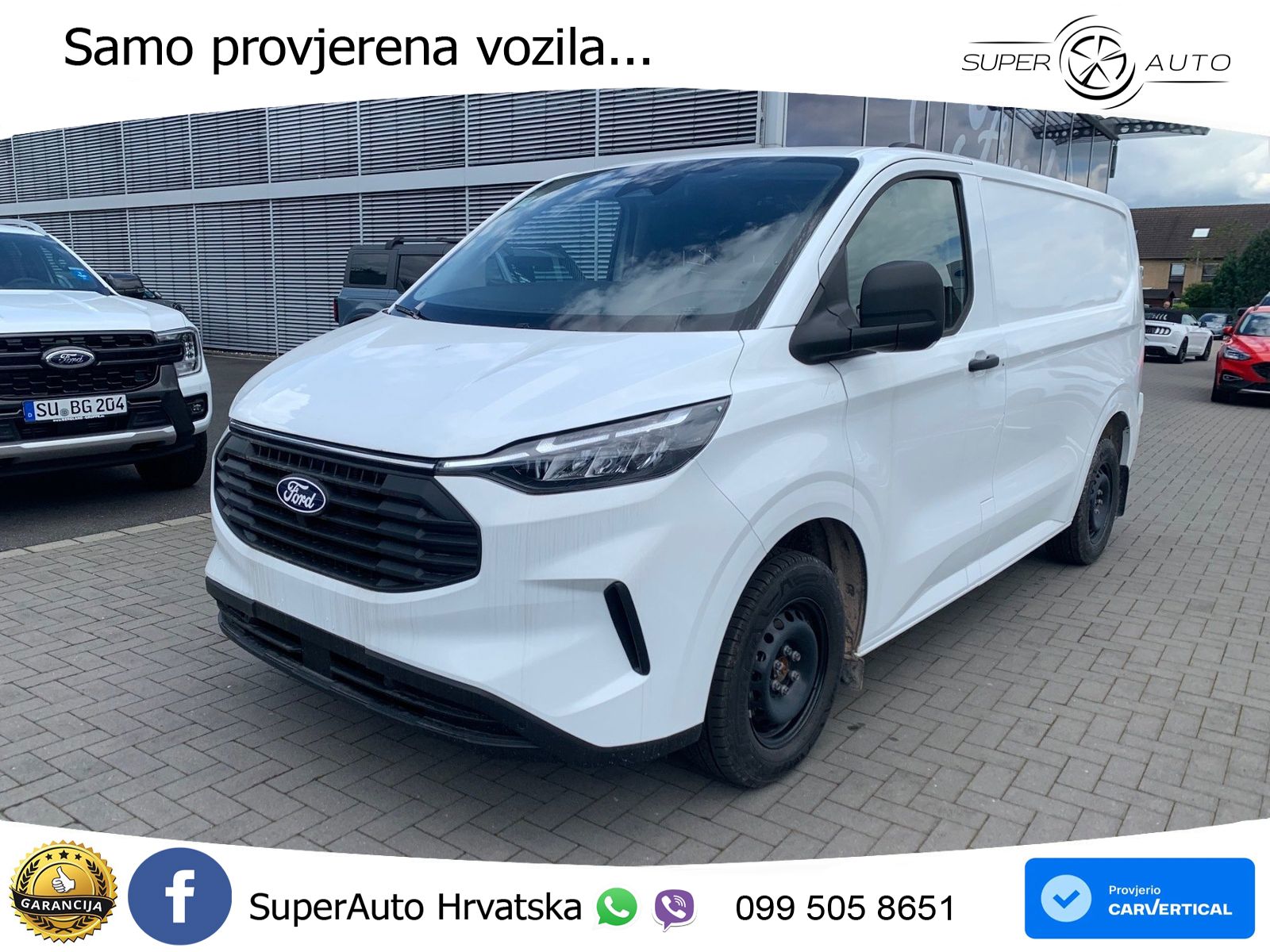 Ford Transit Custom 280L1 TREND Kasten *LED *GJR 110 KS