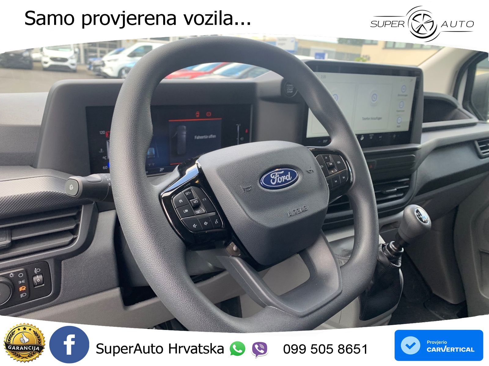 Ford Transit Custom 280L1 TREND Kasten *LED *GJR 110 KS