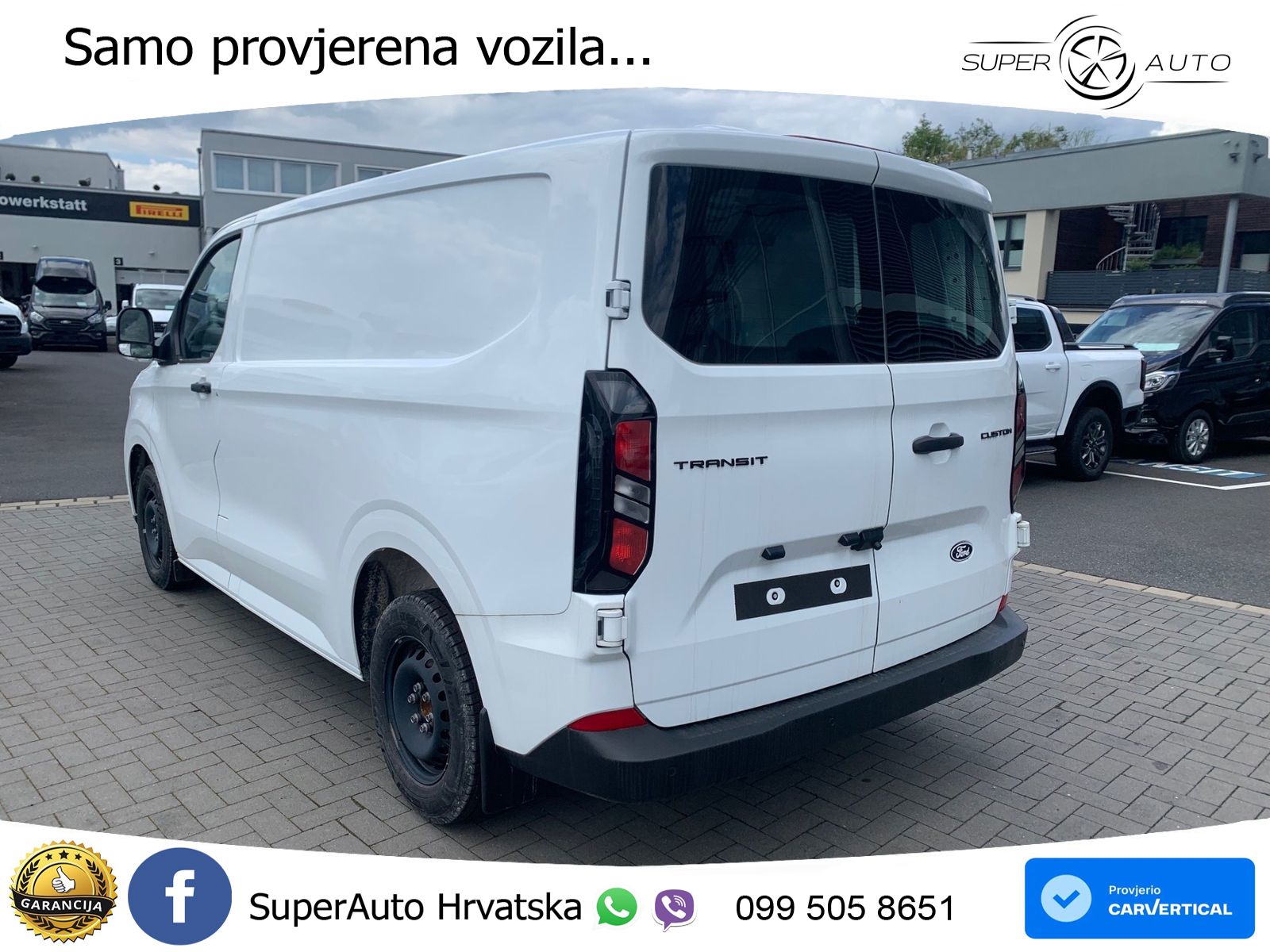Ford Transit Custom 280L1 TREND Kasten *LED *GJR 110 KS