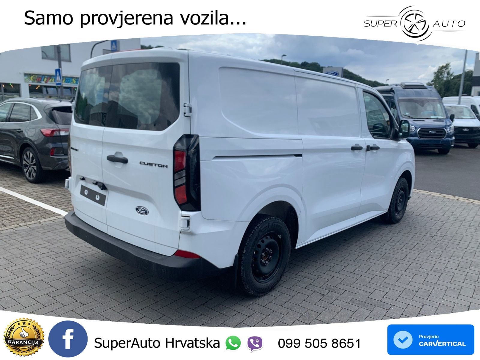 Ford Transit Custom 280L1 TREND Kasten *LED *GJR 110 KS