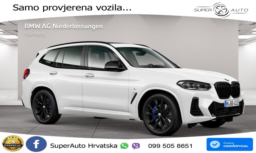 BMW X3 M40i xDrive Steptronic LED+GR SJED+ACC