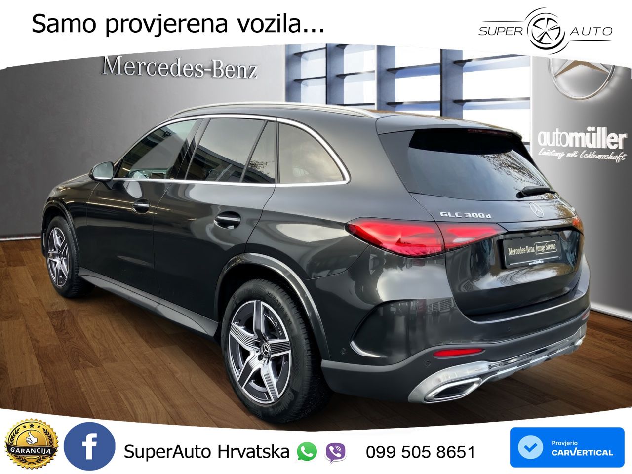 Mercedes GLC 300d (269 KS) 4MATIC 9G-TRONIC AMG LED+GR SJED+ACC