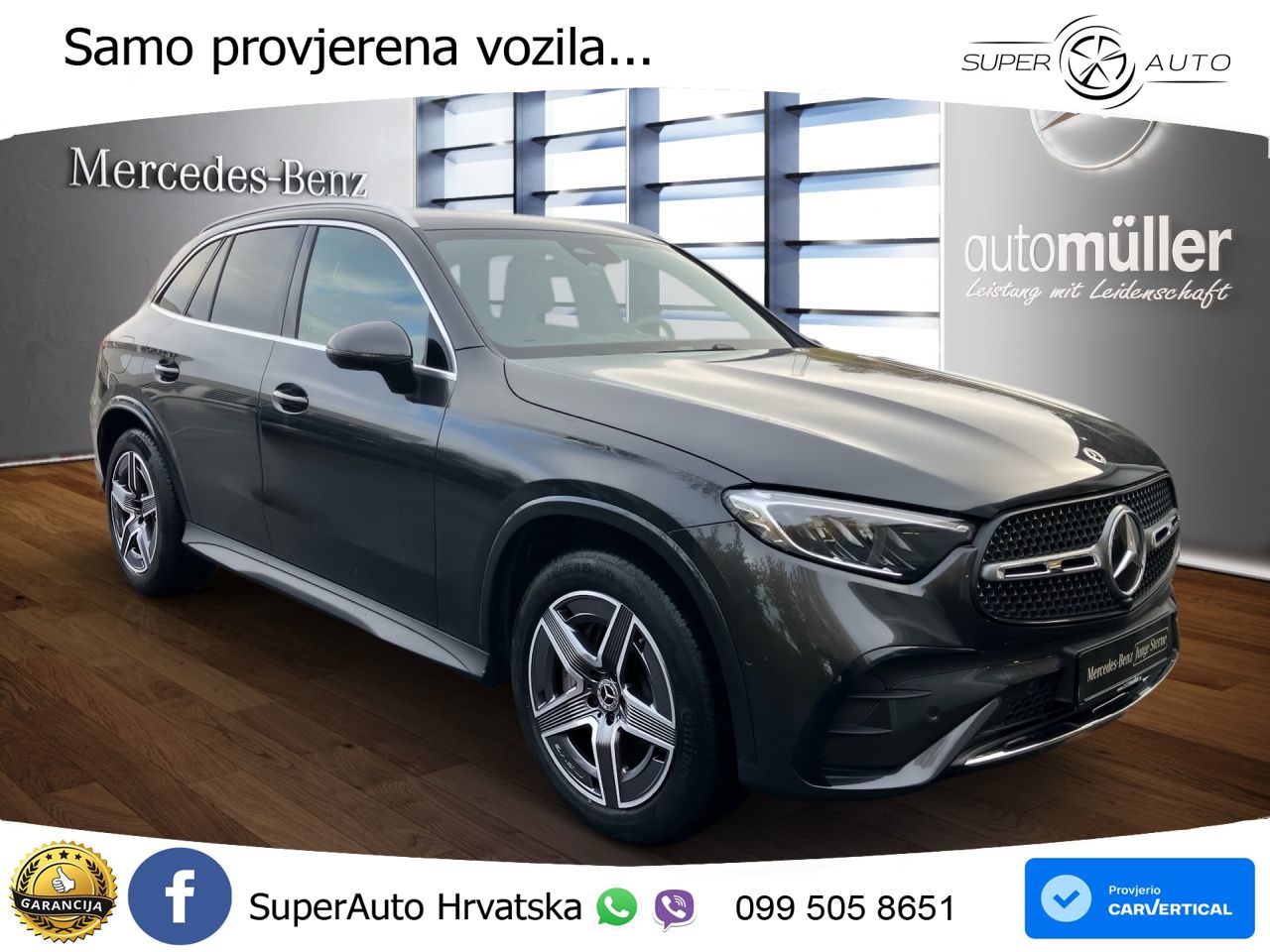 Mercedes GLC 300d (269 KS) 4MATIC 9G-TRONIC AMG LED+GR SJED+ACC