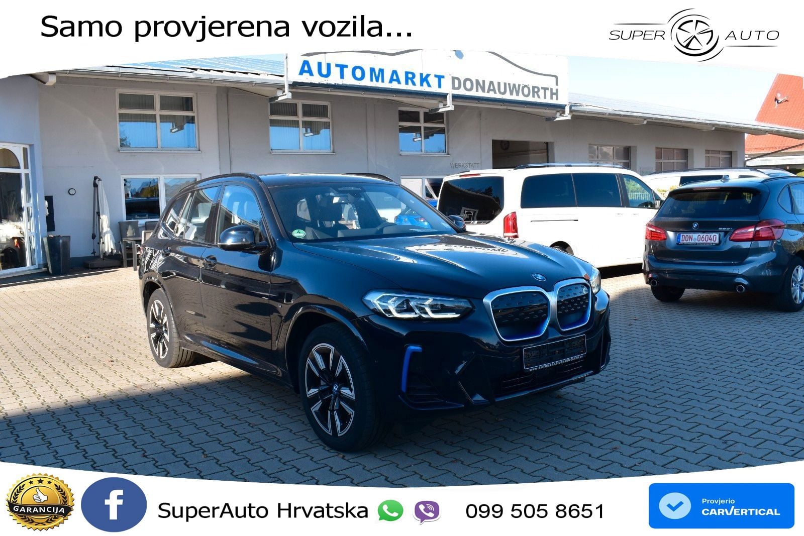 BMW iX3 80 kWh (286 KS) M Sport LED+GR SJED+ACC