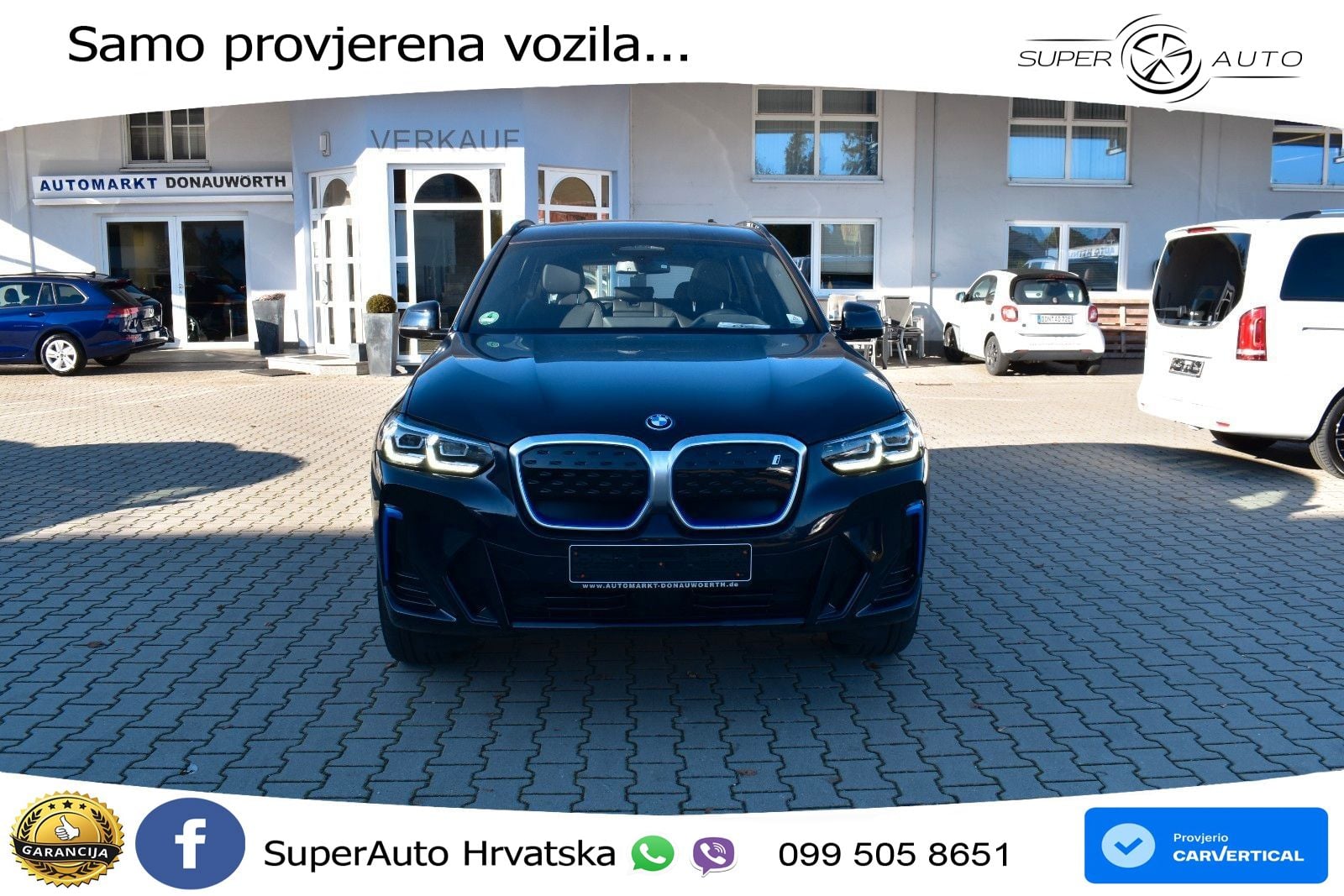 BMW iX3 80 kWh (286 KS) M Sport LED+GR SJED+ACC