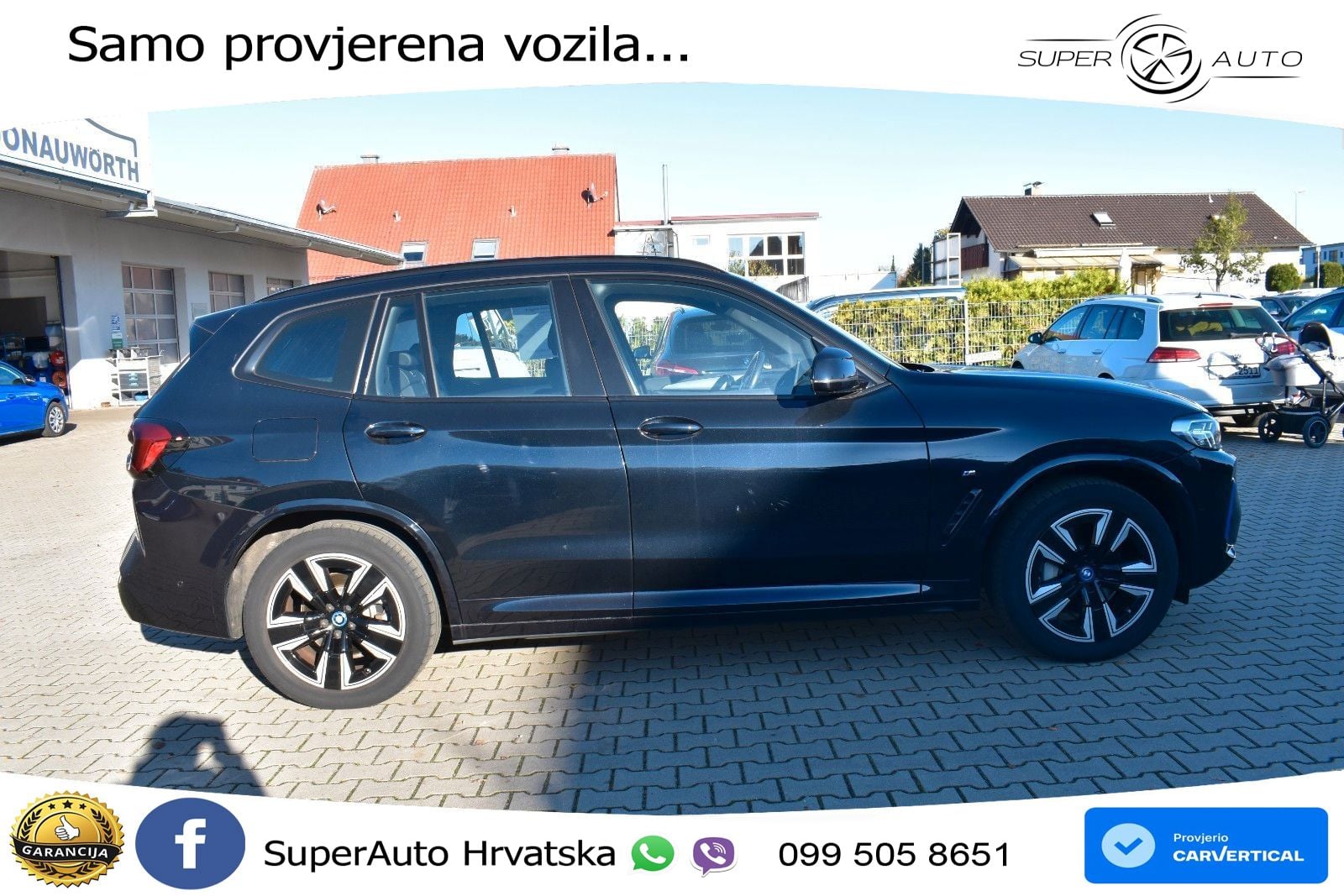 BMW iX3 80 kWh (286 KS) M Sport LED+GR SJED+ACC