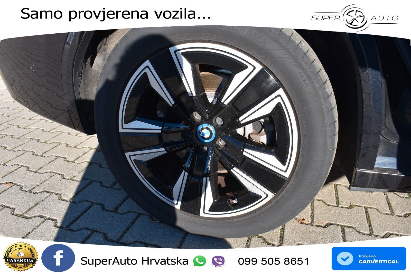 BMW iX3 80 kWh (286 KS) M Sport LED+GR SJED+ACC