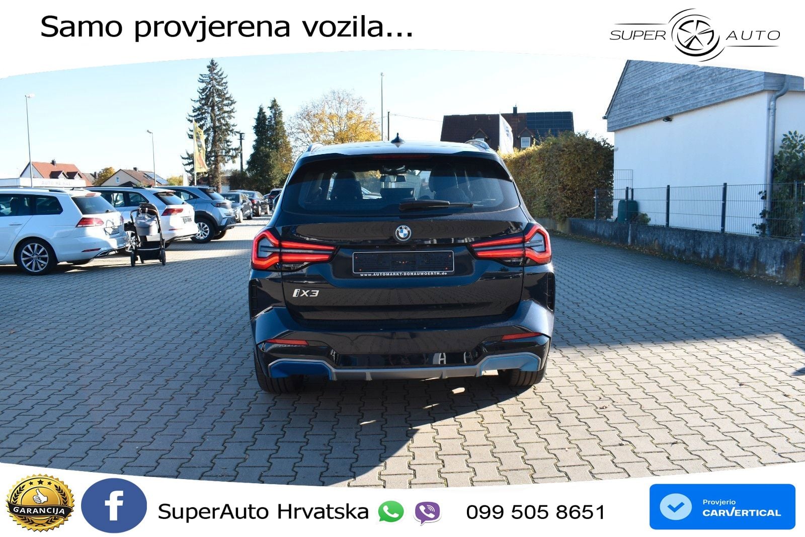 BMW iX3 80 kWh (286 KS) M Sport LED+GR SJED+ACC