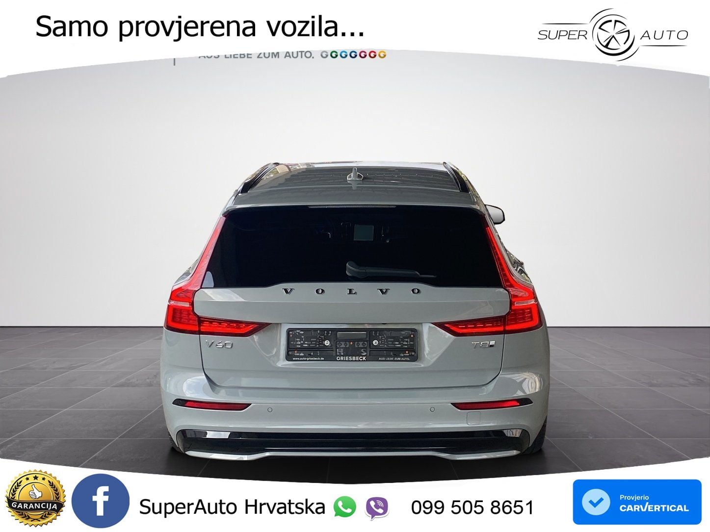 Volvo V60 2.0 T8 AWD Geartronic LED+GR SJED+ACC