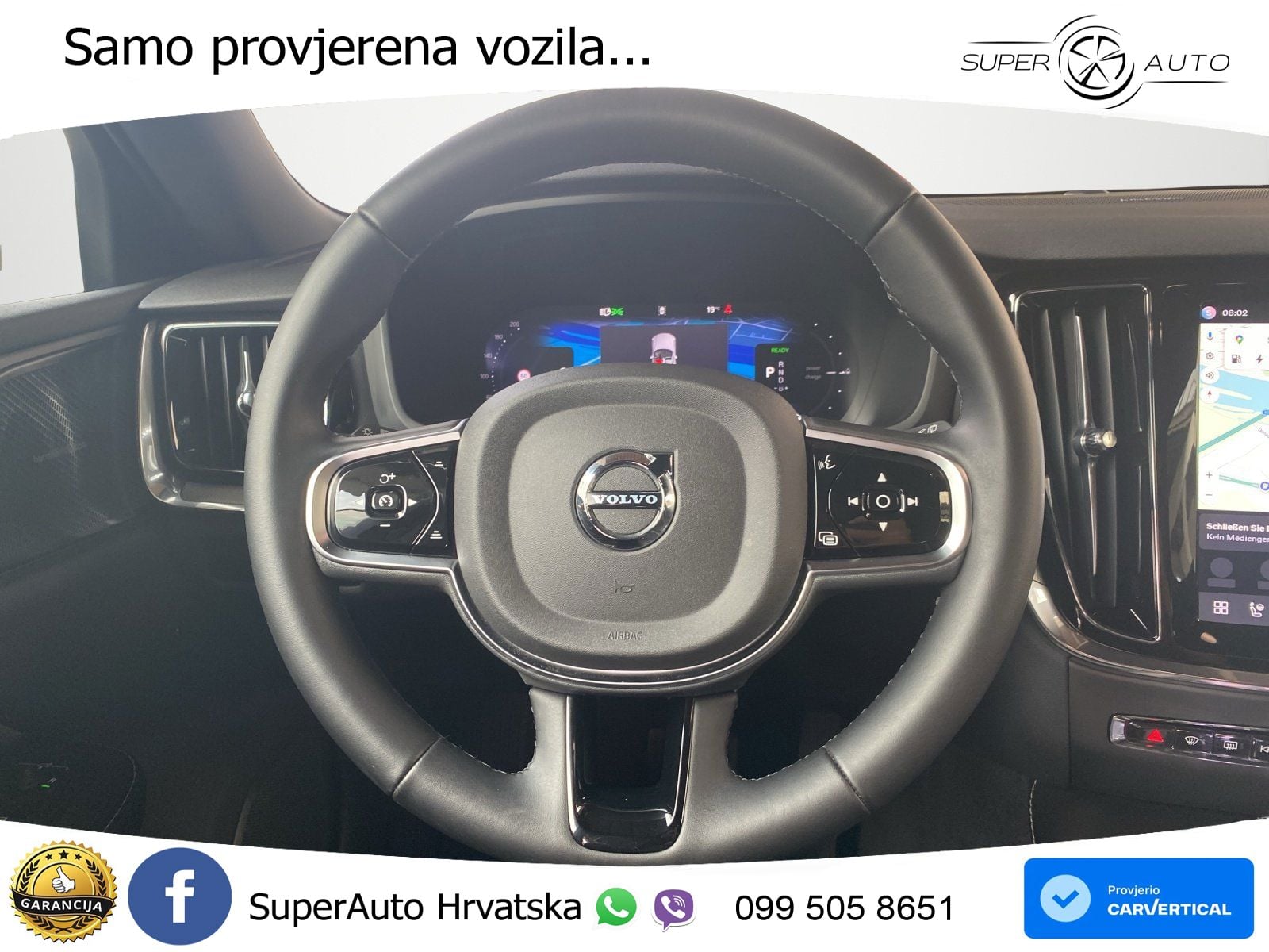 Volvo V60 2.0 T8 AWD Geartronic LED+GR SJED+ACC