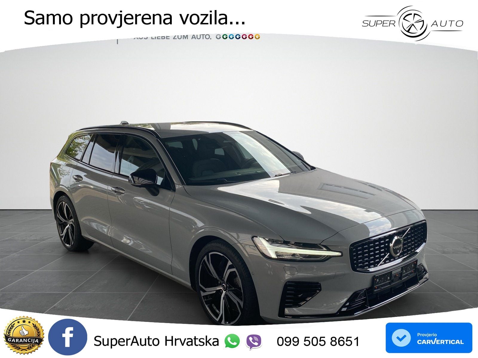 Volvo V60 2.0 T8 AWD Geartronic LED+GR SJED+ACC