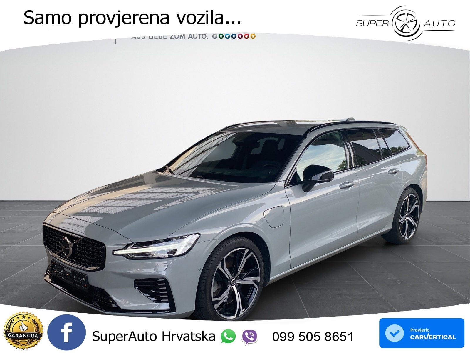 Volvo V60 2.0 T8 AWD Geartronic LED+GR SJED+ACC
