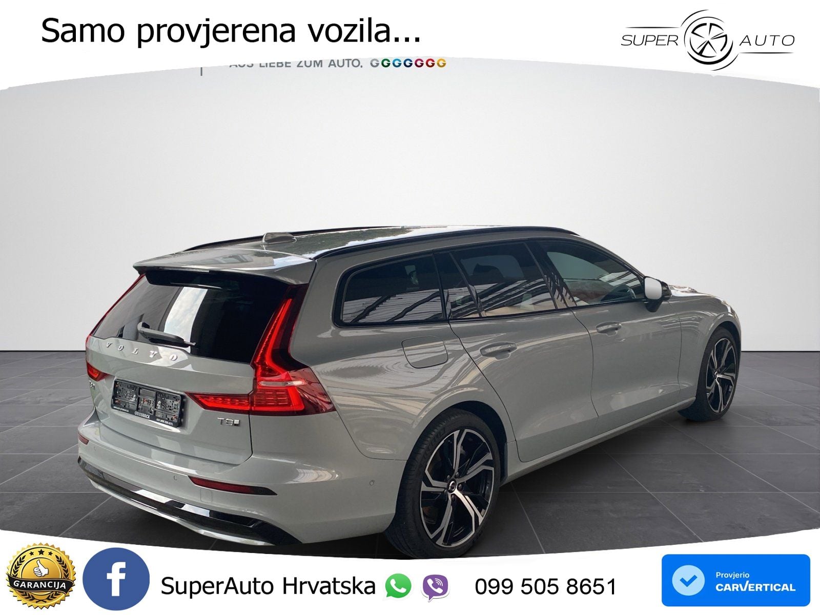 Volvo V60 2.0 T8 AWD Geartronic LED+GR SJED+ACC