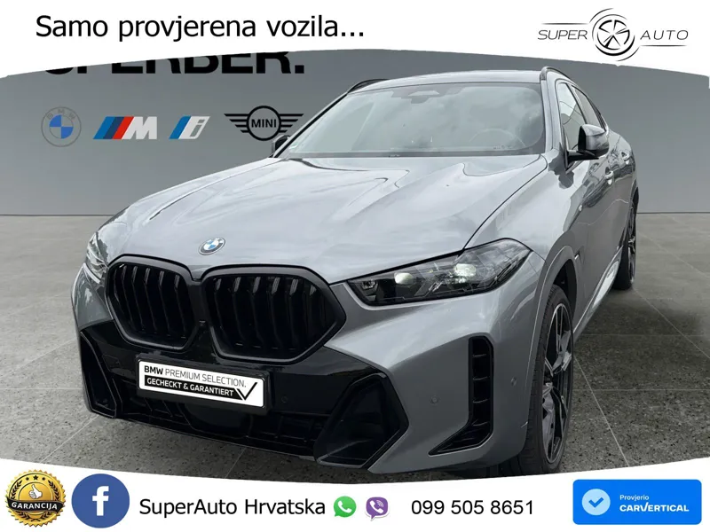 BMW X6 40d (352 KS) xDrive Steptronic M Sport LED+GR SJED+ACC