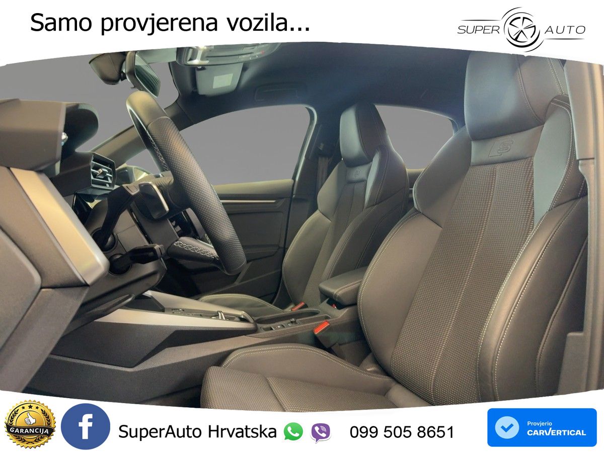 Audi S3 Limuzina 2.0 TFSI (310 KS) quattro S tronic LED+GR SJED+ACC