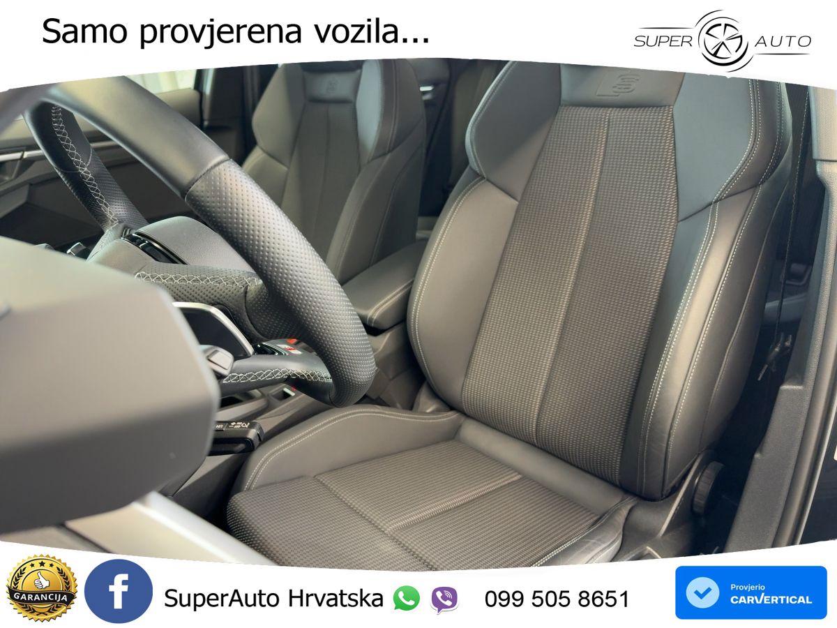 Audi S3 Limuzina 2.0 TFSI (310 KS) quattro S tronic LED+GR SJED+ACC