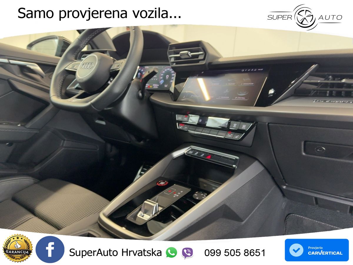 Audi S3 Limuzina 2.0 TFSI (310 KS) quattro S tronic LED+GR SJED+ACC