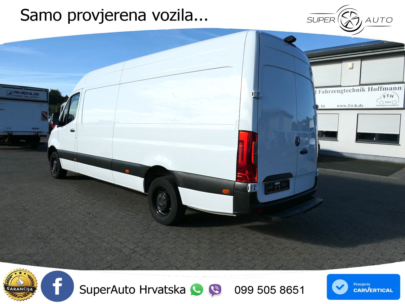 Mercedes-Benz Sprinter 315 CDI 907 Maxi Kasten Kamera 150 KS